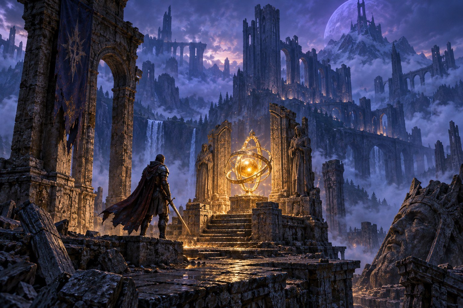 Original fantasy adventure artwork